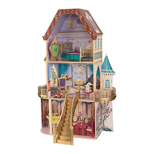 used KidKraft Disney Princess Belle Enchanted Dollhouse