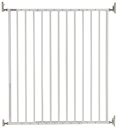 used Stork Craft Easy Walk-Thru Tall Metal Safety Gate