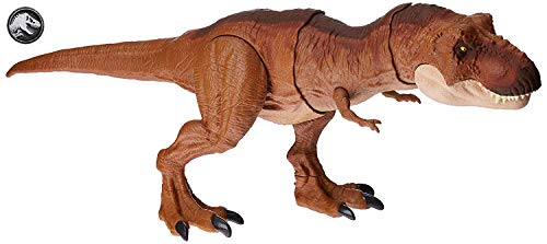 used Jurassic World Thrash N Throw Tyrannosaurus Rex Figure