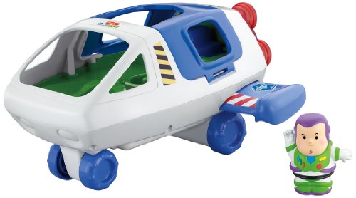 used Fisher Price Little People Buzz Light Year Space Ship