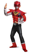 Disguise Power Rangers Costume, Beast Morphers Red Beast Size Small