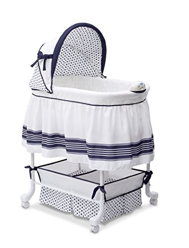 Delta Children Smooth Glide Bedside Bassinet