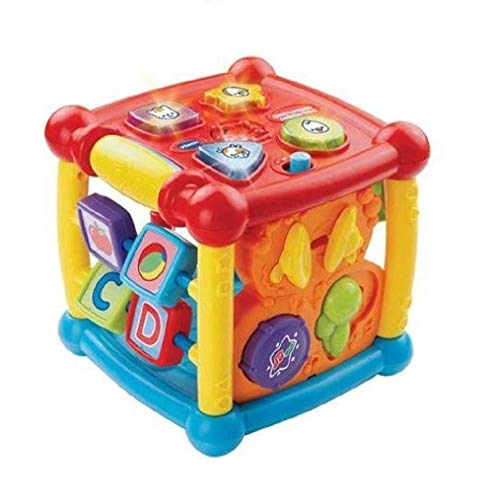 used VTech Busy Learners Activity Cube, Purple