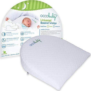 Occobaby Baby Head Shaping Memory Foam Pillow | Cotton Cover & Bamboo Pillowcase