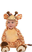 used Giraffe Costume, 2-4T