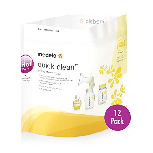 used Medela Quick Clean Micro Steam Bags