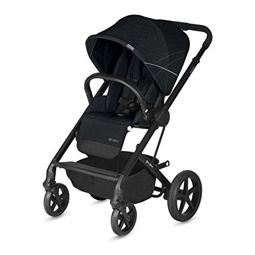 used Cybex Balios S Lux Stroller, 2023, Moon Black