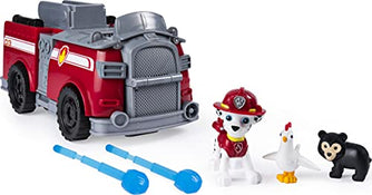 used PAW Patrol Marshall Ride n Rescue Transforming 2-in-1 Playset and Fire Truck