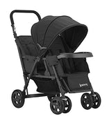 used Joovy Caboose Too Graphite Sit and Stand Double Stroller, 2016, Black