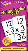Shop Trend Enterprises Multiplication 0-12 Flash Cards at GoodBuy Gear