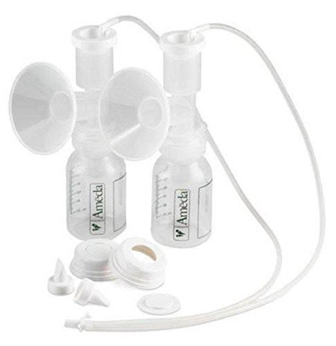 used Ameda Dual Hygienikit Breast Pump Kit