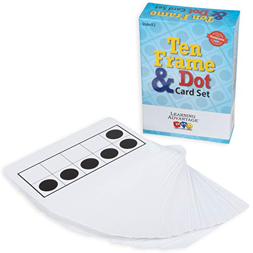 Learning Advantage Ten Frame And Dot Card Set