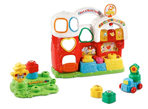 used VTech Sort And Build Farm