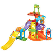 used VTech Go! Go! Smart Wheels Spinning Spiral Tower With Cars