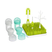 used Boon Nursh Bundle Bottle Feeding and Cleaning Set