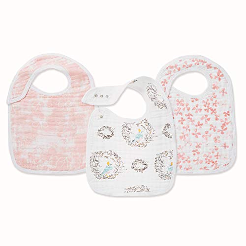 Shop Aden + Anais Muslin Snap Bibs 3 Pack, Jungle at GoodBuy Gear
