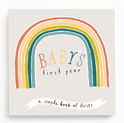 used Lucy Darling Baby’s First Year Little Rainbow Memory Book
