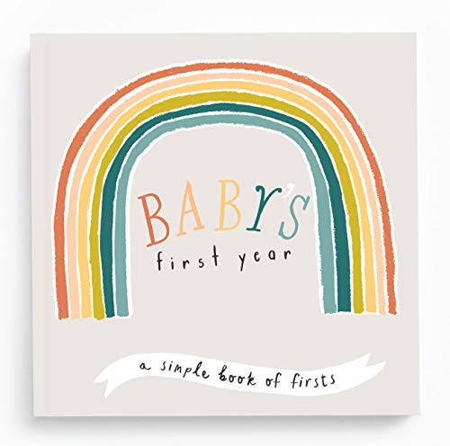 used Lucy Darling Baby’s First Year Little Rainbow Memory Book