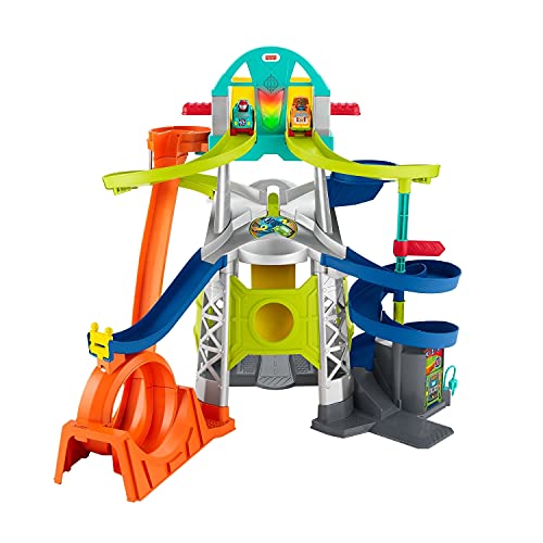 used Fisher Price Little People Launch & Loop Raceway