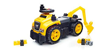 used Mega Bloks CAT Ride On with Excavator