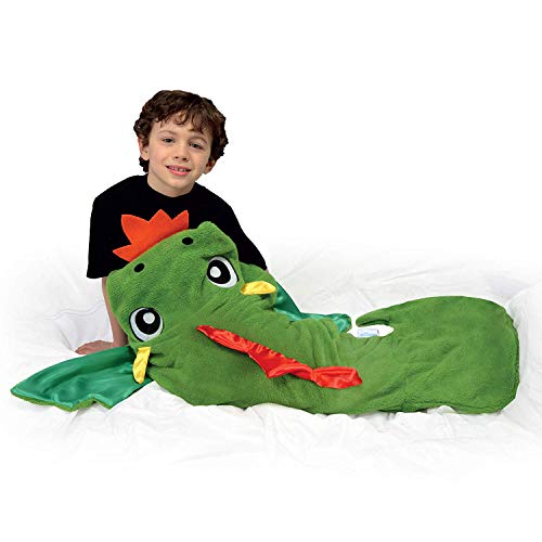 Snuggie Tails Green Dragon Blanket