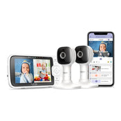 Shop Hubble Connected Nursery Pal Cloud Twin Smart Baby Monitor at GoodBuy Gear