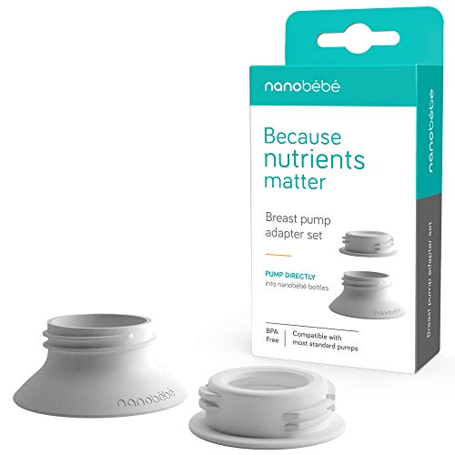 used Nanobébé Breast Pump Adapter Set