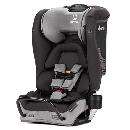 used Diono Radian 3RXT SafePlus Car Seat, 2022, Gray Slate