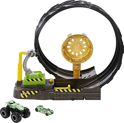 used Hot Wheels Monster Trucks Epic Loop Play Set