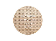 used Pearhead Wooden Peg Letterboard