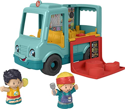 used Fisher Price Little People Serve It Up Food Truck