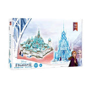 used Disney Frozen Arendelle Castle 3D Puzzle