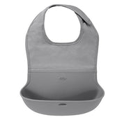 used OXO Tot Roll Up Bib, Gray