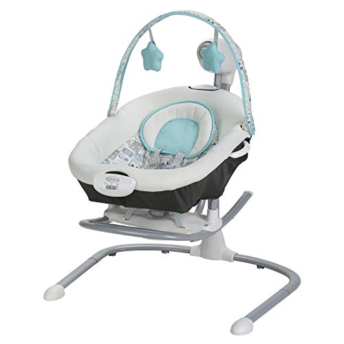 used Graco Duet Sway Swing With Portable Rocker, Roam