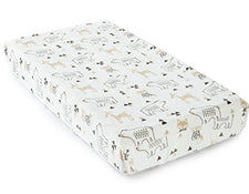 used Levtex Baby Bailey Plush Changing Pad Cover