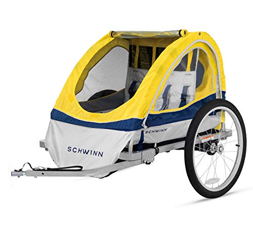 used Schwinn Echo Double Child Trailer