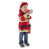 used Melissa & Doug Fire Chief Role Play Costume Set