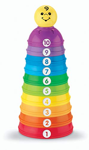 used Fisher Price Brilliant Basics Stack And Roll Cups