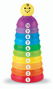 used Fisher Price Brilliant Basics Stack And Roll Cups