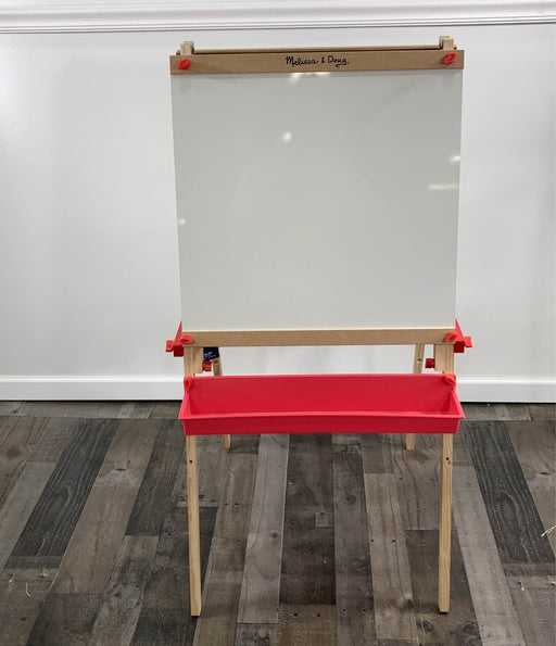 secondhand Melissa & Doug Deluxe Standing Wooden Art Easel