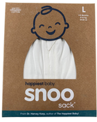 used Happiest Baby SNOO Sack, Large (18-25 lbs), Ivory