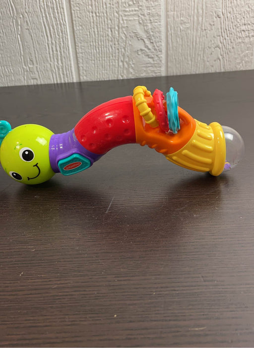 secondhand Infantino twist and play caterpillar rattle