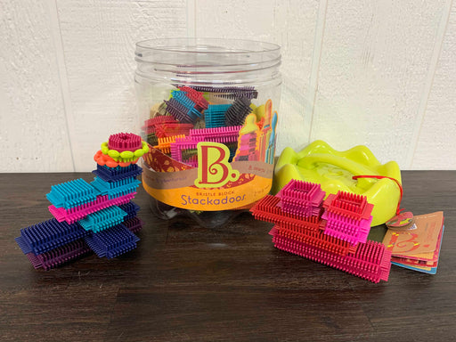 secondhand B. Toys Bristle Blocks