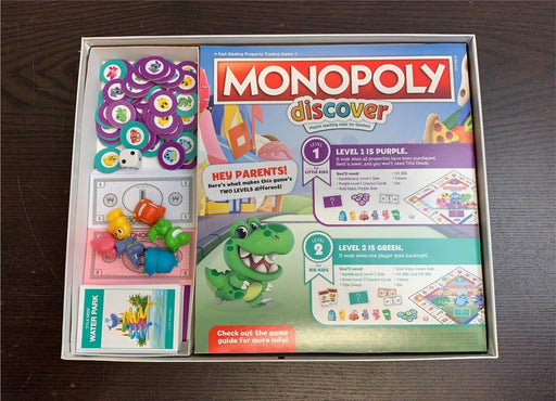 secondhand Hasbro Monopoly Discover Board Game