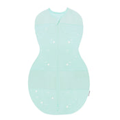 Shop Happiest Baby Sleepea Swaddle, Large, Teal Stars at GoodBuy Gear