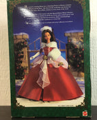 secondhand Barbie Happy Holidays Special Edition, Beauty & the Beast Belle Winter Dreams