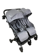 Shop Mompush Lithe Double Stroller, 2021, Grey at GoodBuy Gear