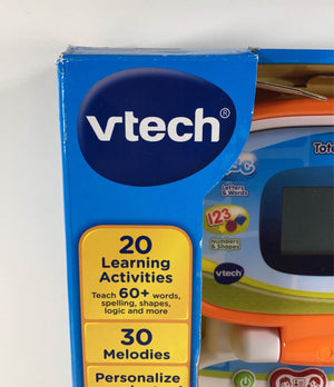 Toys  Vtech Tote And Go Laptop Orange Ages 3 Batteries Included