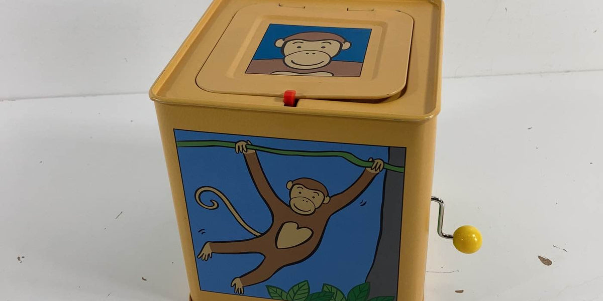 Jack Rabbit Monkey Jack-In-The-Box