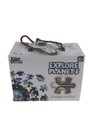 used iPlay, iLearn Wooden Solar System Floor Puzzle, 48 Pieces